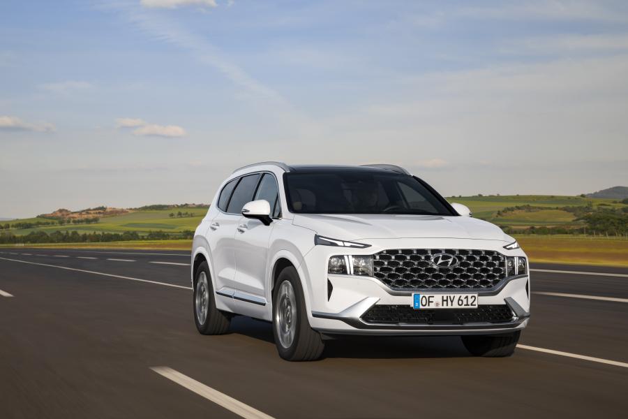  Hyundai Santa Fe Hybrid (TM) 2020 года  (WW) (фото 12 из 19)